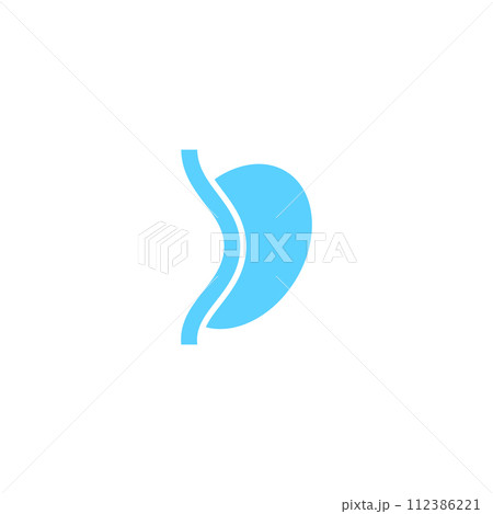 stomach logo vektor 112386221
