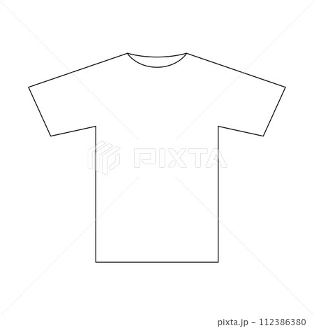 t-shirt icon vector 112386380