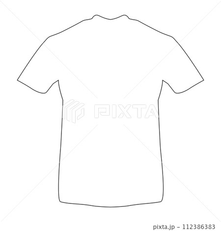t-shirt icon vector 112386383