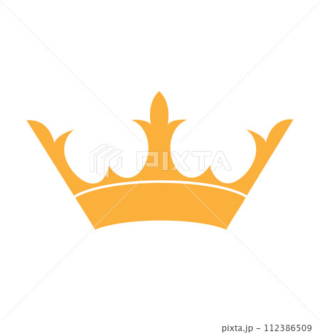 king crown icon vector 112386509