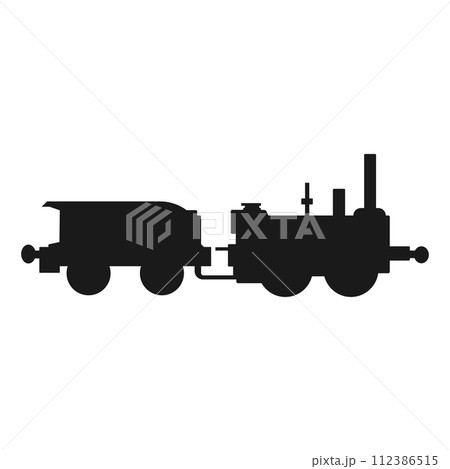 steam locomotive icon steam locomotive icon 112386515