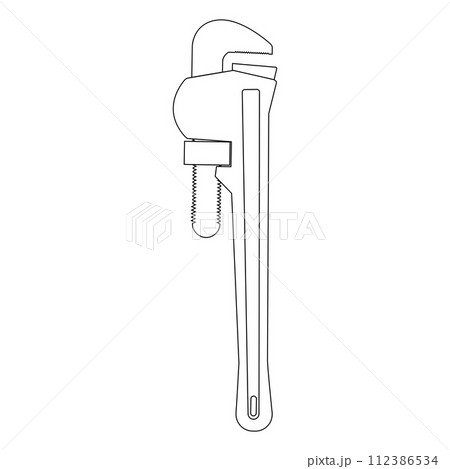 wrench icon vector wrench icon vector 112386534