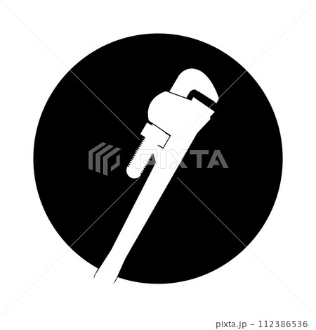 wrench icon vector 112386536