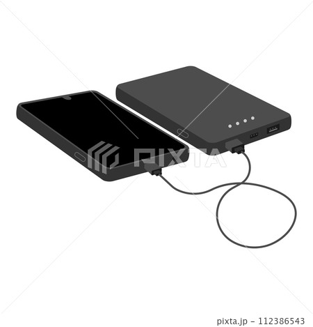powerbank icon vector powerbank icon vector 112386543