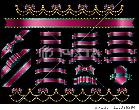 リボン三色セット3B 112386594