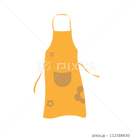 Apron vector icon Apron vector icon 112386630