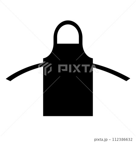 Apron vector icon 112386632