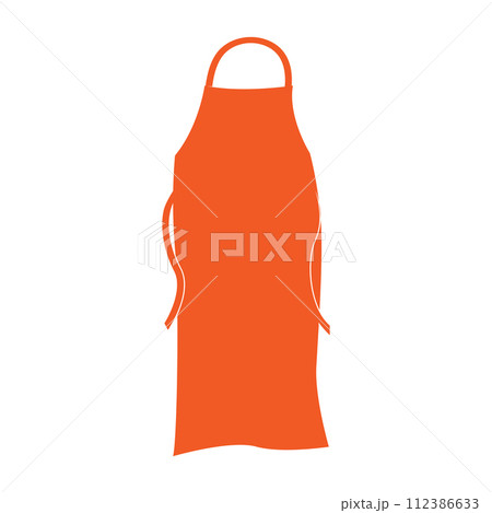 Apron vector icon Apron vector icon 112386633