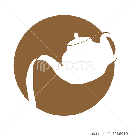 teapot icon vector 112386910