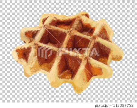 Belgian waffle (1 piece) 112387752