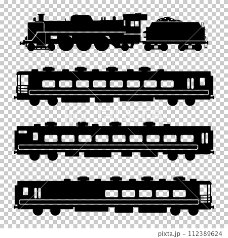 受 SL C57 和沙龍車 Naniwa 啟發的客車剪紙插圖 受 SL C57 和沙龍車 Naniwa 啟發的客車剪紙插圖 112389624
