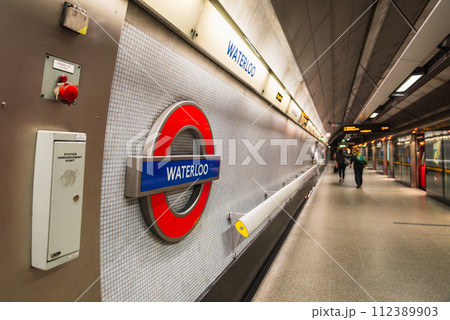 ロンドン地下鉄 ウォータールー駅 ロンドン地下鉄 ウォータールー駅 112389903