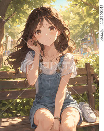 光溢れる公園で 112390142