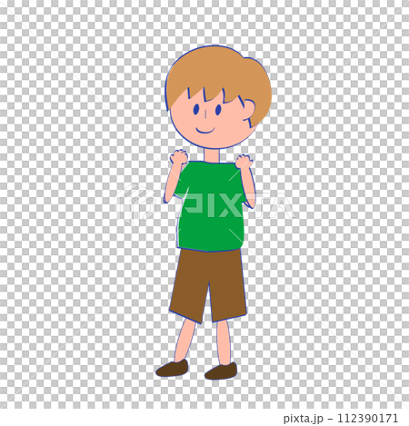 男の子 112390171