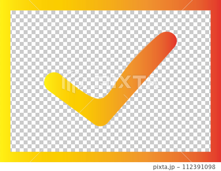 orange square check mark orange square check mark 112391098