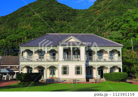 【熊本県】快晴の三角西港の浦島屋 112391159