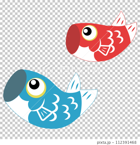 Illustration of a carp streamer 112391468
