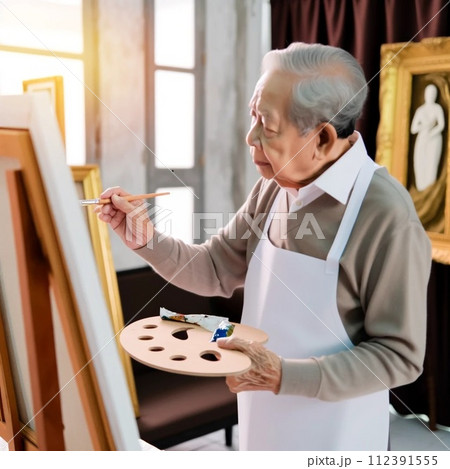 老後の活躍 老後の活躍 112391555