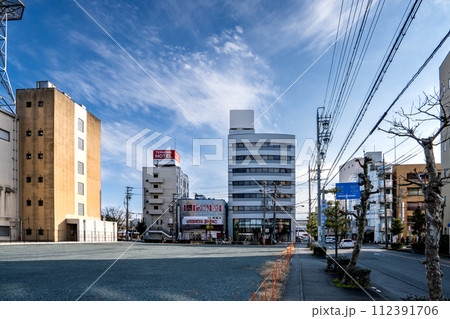 掛川駅北口周辺の風景(静岡県) 掛川駅北口周辺の風景(静岡県) 112391706