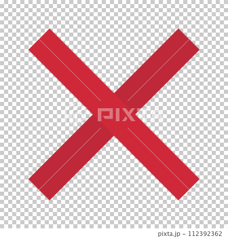 Prohibited/crossed icon Prohibited/crossed icon 112392362