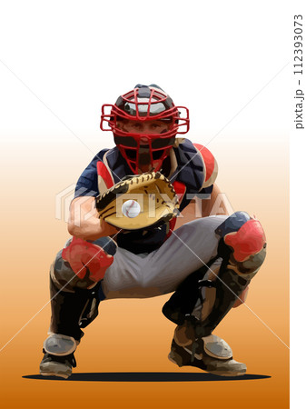 Baseball players. Vector 3d illustration for designers Baseball players. Vector 3d illustration for designers 112393073