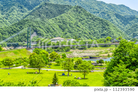 春の宮ヶ瀬湖畔園地 水の郷大つり橋 春の宮ヶ瀬湖畔園地 水の郷大つり橋 112393590