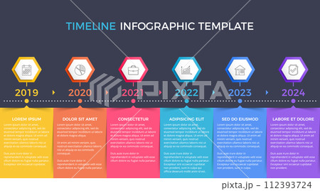 Timeline Infographics Template Timeline Infographics Template 112393724