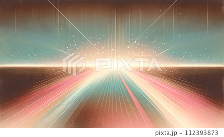 Vibrant Retro Abstract Background with Light and Pastel Gradient Vibrant Retro Abstract Background with Light and Pastel Gradient 112393873