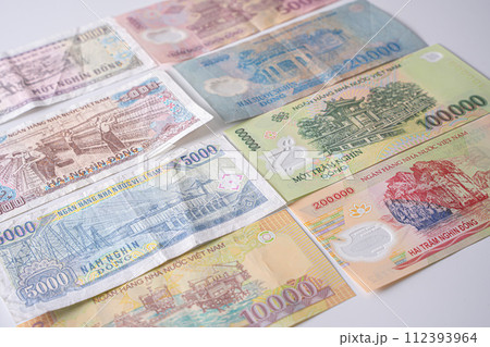 ベトナムのお金 VND ベトナムドン 紙幣 112393964