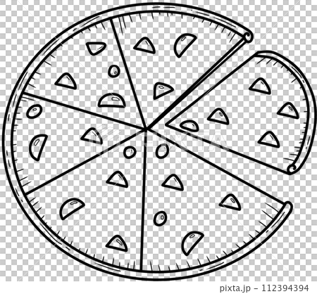 coloring book art supply of pizza coloring book art supply of pizza 112394394
