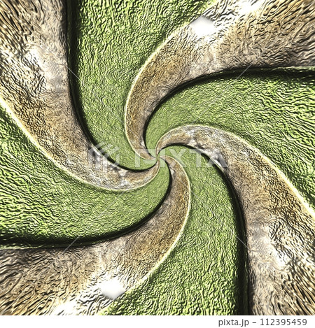 3D render of abstract object tile 112395459