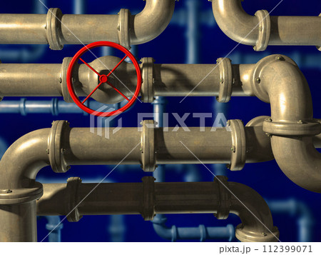 Crossing pipes Crossing pipes 112399071