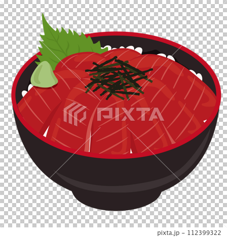 Seafood bowl_Tekka bowl/Tuna bowl 112399322