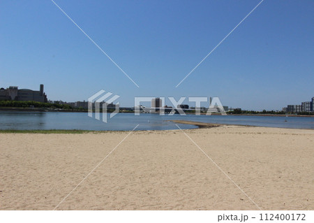 夙川　河口　御前浜公園　海岸 112400172