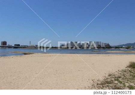 夙川　河口　御前浜公園　海岸 112400173