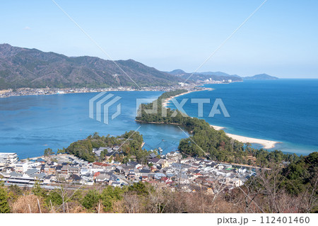 Amanohashidate in Miyazu bay,Kyoto prefecture, Japan 112401460