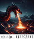 火を吐くドラゴン 112402515