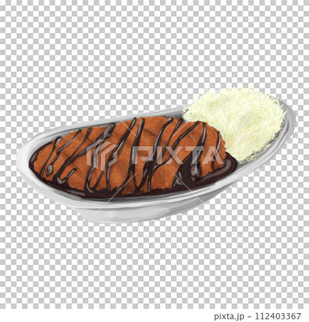 金沢カレーのイラスト 112403367