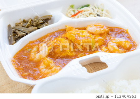 美味しいエビのチリソース 美味しいエビのチリソース 112404563