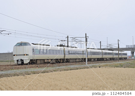 北陸本線 加賀笠間ー美川 JR西日本 681系 W06編成(金沢) しらさぎ 北陸本線 加賀笠間ー美川 JR西日本 681系 W06編成(金沢) しらさぎ 112404584