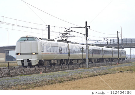 北陸本線 加賀笠間ー美川 JR西日本 681系 W05編成(金沢) しらさぎ 北陸本線 加賀笠間ー美川 JR西日本 681系 W05編成(金沢) しらさぎ 112404586