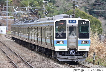 中央本線　高尾ー相模湖　JR東日本　211系　N606編成（長野） 112404877