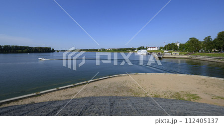 View of the Volga River near the town of Uglich 112405137