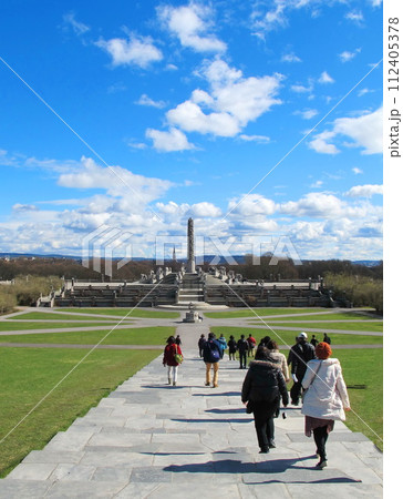 ノルウェーのヴィーゲラン彫刻公園(Vigeland sculpture installation)  112405378
