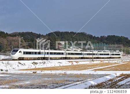 北陸本線　大聖寺ー牛ノ谷　JR西日本　681系　T18編成（金沢）　サンダーバード 112406859