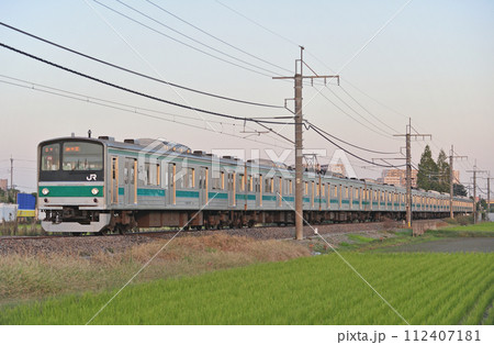 埼京線 南古谷ー川越 JR東日本 205系 28編成(川越) 埼京線 南古谷ー川越 JR東日本 205系 28編成(川越) 112407181