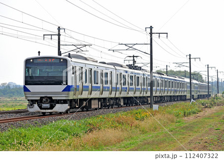 常磐線　羽鳥ー岩間　JR東日本　E531系　K413編成（勝田） 112407322
