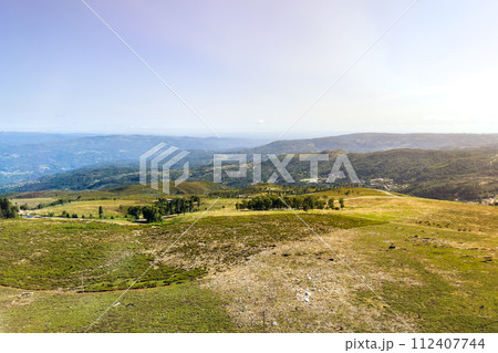 Aerial view of Serra da Freita Aerial view of Serra da Freita 112407744