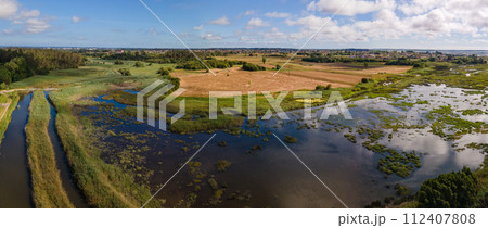Aerial View of Ribeira do Mourao Aerial View of Ribeira do Mourao 112407808