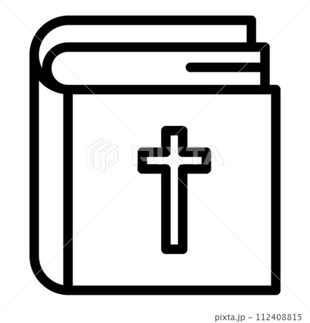 Religious care icon. Outline religious care vector icon for web design isolated on white background Religious care icon. Outline religious care vector icon for web design isolated on white background 112408815
